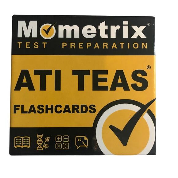 Mometrix ATI TEAS 7 Flashcards Exam Study Prep Test of Essential Academic Skill - Picture 1 of 5